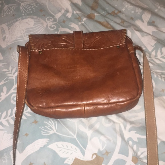 Cross-Body Leather Bag - Picture 4 of 4